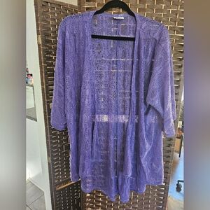 Beautiful PUrple Kimono top